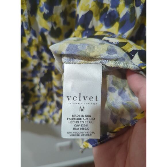 Anthropologie Velvet By Graham Spencer Blouse NWT - Picture 6 of 6